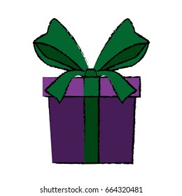gift box wrapped ribbon decoration celebration