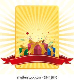 gift box,celebration background