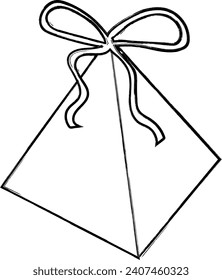 
Gift boxes doodle decoration design.