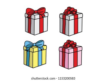 Gift boxes - Hand Drawn style