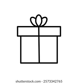 Gift boxes icon Flat fill set collection