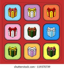Gift Boxes Icons