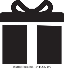 Gift boxes line icon. Continuous one line with curl. Present or Sale sign. Birthday Shopping symbol. Package in Gift Wrap. Surprise package single outline ribbon.