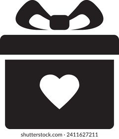 Gift boxes line icon. Continuous one line with curl. Present or Sale sign. Birthday Shopping symbol. Package in Gift Wrap. Surprise package single outline ribbon.