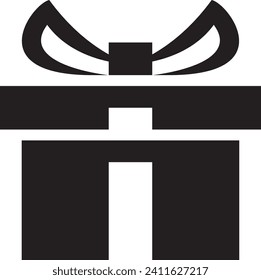 Gift boxes line icon. Continuous one line with curl. Present or Sale sign. Birthday Shopping symbol. Package in Gift Wrap. Surprise package single outline ribbon.