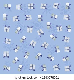 gift boxes party decoration background