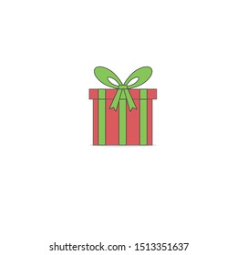 Gift boxes, presents isolated on white. Colorful wrapped. Sale, shopping concept. Collection for Birthday, Christmas.