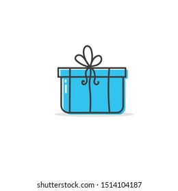 Gift boxes, presents isolated on white. Colorful wrapped. Sale, shopping concept. Collection for Birthday, Christmas.