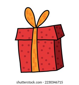 Gift boxes, presents isolated on white. Colorful wrapped. Sale, shopping concept. Collection for birthday, Christmas. For vector cartoon flat design