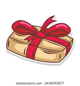 Gift boxes  presents isolated on white. Colorful wrapped. Sale  shopping concept.