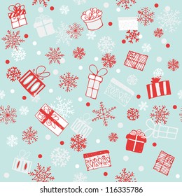 gift boxes seamless background