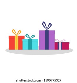 Gift boxes at various festivals, such as Christmas birthdays or various occasions given.