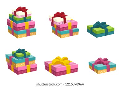 gift boxes, vector
