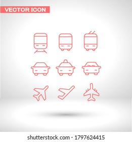 gift boxes, vector work. set icon. holiday box