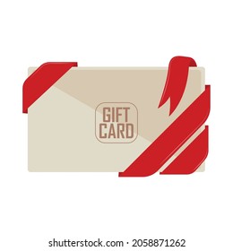 gift card coupon flat icon
