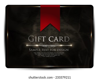 Gift card design