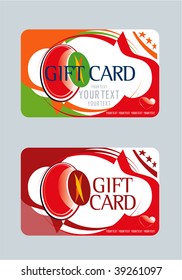 gift card design for shopping