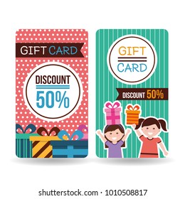 gift card discount kids gift boxes