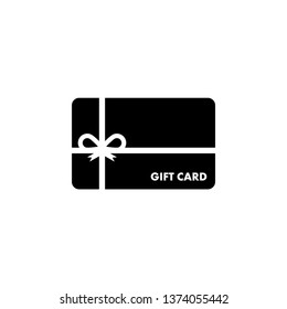 Gift card graphic design template vector isolated illustration