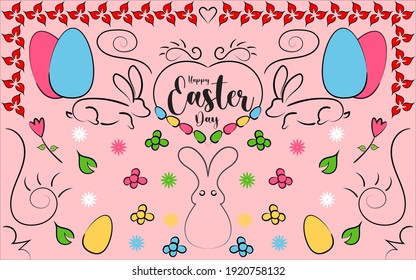 Gift card happy background for family
