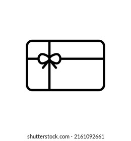 Gift card icon for apps and web sites