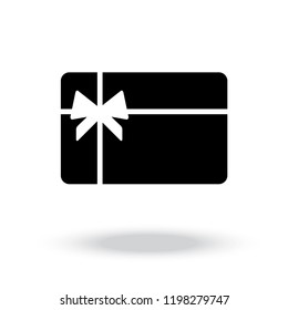 Gift Card Icon Vector