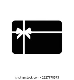 Gift card icon. Gift Card Vector