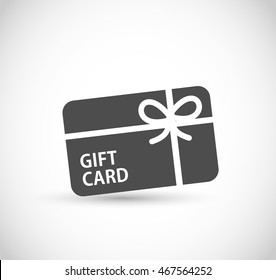 Gift Card Icon Vector 