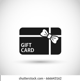 Gift Card Icon Vector 