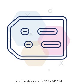 Gift card icon vector can be used as png, Gift card