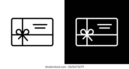 Gift card icon vector collection. vector sign illustration