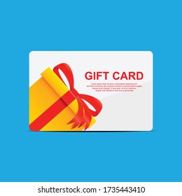 Gift card icon vector illustration.