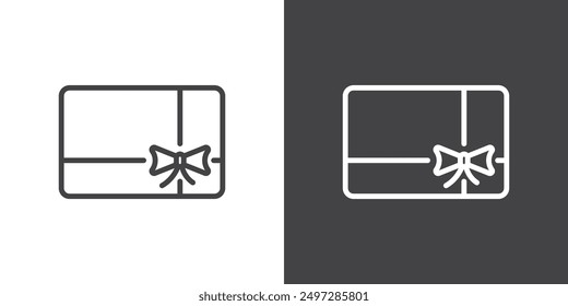 Gift card icon vector logo set collection for web app ui