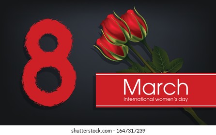 Gift card for International Women's Day March 8.