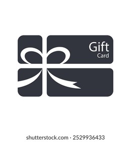 Gift Card Logo Vector Icon Template Illustration