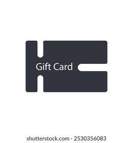 Ilustración de Plantilla de icono de Vector de logotipo de Tarjeta de regalo