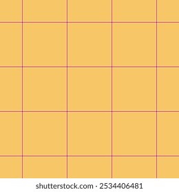 Gift card seamless background textile, linear check pattern texture. Hispanic vector plaid fabric tartan in wheat and amber colors palette.