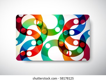 Gift Card - size 3 3/8" x 2 1/8"  (86 x 54 mm)
