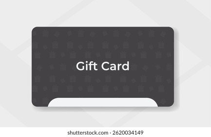 Gift card unique design template