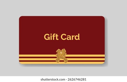 Gift card unique design template
