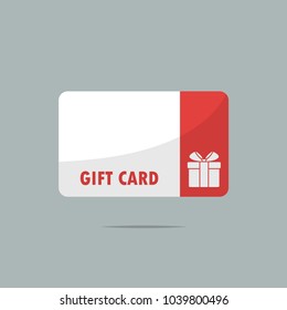 Gift card vector