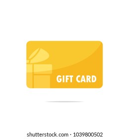 Gift card vector