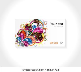 Gift Card. Vector.