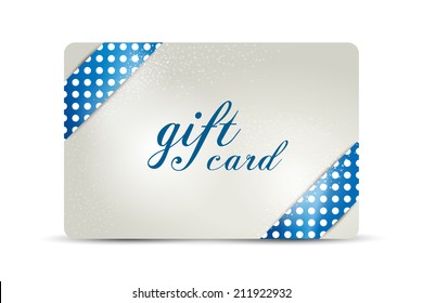 Gift card. Vector  design.