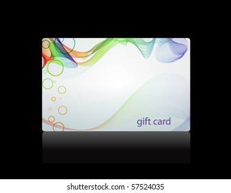 Gift card,eps10 format