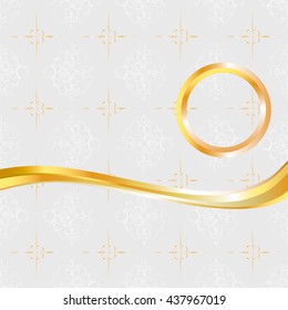 Gift cards and invitations with a ribbon