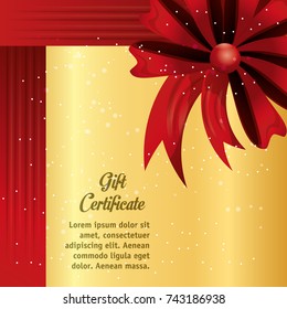 gift certificate design