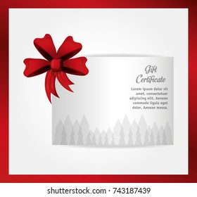 gift certificate design