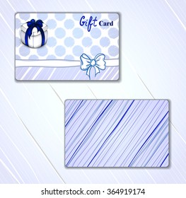 gift certificate in a light and pleasant style

