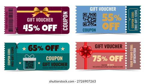 Plantilla de Certificado de Regalo, Voucher Editable para Descuentos, Servicios o Regalos